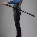 CLASSE Sword Holder, Sword Belt, Sword Holder, Waist Belt, Leather, Specialized for Stage or Musical Performance, Adjustable