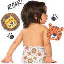 Hello Bello Diapers, Size 5 (27 lbs) Wild Cats, 72 Count Value Pack of Premium Disposable Baby Diapers, Hypoallergenic with Soft, Cloth-Like Feel