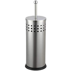 Brushed Metal Toilet Plunger & Holder, By Home Basics | Bathroom Apartment Essentials | Toilet Plunger Hideaway | Bathroom Plunger, Toilet Plungers For Bathroom