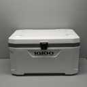 Igloo Coolers Marine Series, Insulated Portable Hard Side Cooler Ice Chest, Great for Fishing, Camping, Boating, & More (White)