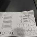 ShellKingdom 4 Tier Bathroom Storage Organizer, Toilet Paper Holder, Slim Rolling Storage Cart for Narrow Space with Handle, Mobile Shelving Unit for Bathroom, Kitchen, Laundry (Black)