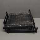 bukfen Under Sink Organizer, Pull Out Cabinet Organizer 2-Tier Slide Out Sliding Shelf Under Cabinet Storage Multi-Use for Under Kitchen Bathroom Sink Organizers and Storage (Pack of 1, Black)