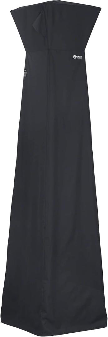 Classic Accessories Water-Resistant 21 Inch Pyramid Torch Patio Heater Cover, Patio Furniture Covers, Black