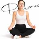 Women's High Waisted Yoga Pants Buttery Soft, Squat Proof Leggings for Workout, Gym, Running, Yoga, 3XS to Plus Size (Black, S)