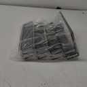 MEIQIHOME 4 Tier Expandable Spice Rack Organizer (11.4 to 22.8 Inch) Step Shelf Spice Storage Holder, for Kitchen Cabinet Countertop Cupboard Pantry, Metal, Black