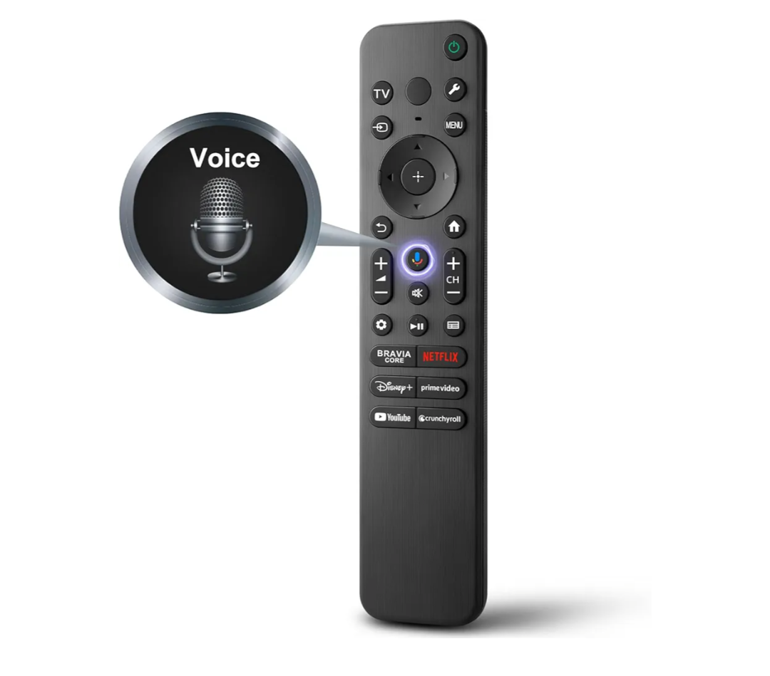 for Sony-TV-Remote-Control, Replacement for Sony Bravia TV Remote for All Smart LED OLED Series TVs with Voice Control