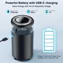 Smart Car Air Fresheners, Ambient Light & Mist Fragrance, Auto On/Off Car Air Freshener Diffuser, Adjustable Intensity, Premium Scents Refill, Lasts 1000 Times, Built-in Battery, Fanaticism