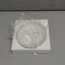 COLLECTIVE HOME - Ceramic Jewelry Tray, Decorative Trinket Dish for Rings Earrings Necklaces Bracelet Watch Keys, Birthday Mother's Day Christmas Gift for Women, 4.75", White Surface (J)