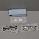 IBOANN Iconic Blue Light Glasses for Woman - Computer Glasses 99% Blue Light Blocking - Anti Eyestrain & UV Glare Protection