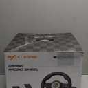 PXN Steering Wheel V3II 180° PC Gaming Racing Wheel Driving Wheel, with Linear Pedals and Racing Paddles for PC, PS4, Xbox One, Xbox Series X|S, and Switch - Black