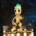 LED Lighting Compatible with Lego I am Groot 76217, Light Kit Compatible with Lego 76217, Giving Light to Model, NOT Included The Model Set?Music Version?