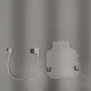 Wall Mount For Blink Sync Module XR Streamline, Clutter-Free Setup, Mount For Blink Outdoor & Indoor Home Security Camera, Mount Bracket Holder For Blink Outdoor Indoor Security System(White)