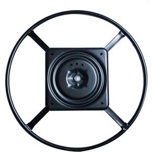 Yoogu Heavy Duty 24" Recliner Chair Sofa Furniture Ring Swivel Base Replacement with 10 Inch Plate (24 inch)
