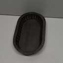 Samhita Mango Wood Decorative Bowls for Home Decor, Decorative Long Wooden Bowl for Table Centerpiece (10" x 6" x 2")