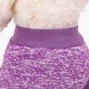 Dog Sweater, Dog Sweaters for Small Dogs, 2, 3 Pack Warm Soft Pet Clothes for Puppy, Medium Large Cat, Dogs Girl or Boy, Dog Shirt for Winter Christmas (Coat Pink+Purple, Small)