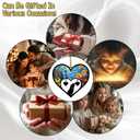 2 x Guinea Pig Memorial Suncatcher, Personalized Pet Memorial Ornament with Name Date, Pet Passing Away Gift, Sympathy Gift for Loss of Guinea Pig, Bereavement Gifts for Loss of Pet