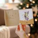 Flower Fairy Acrylic Suncatcher Stained Glass Effect Window Car Hanging Christmas Ornament Indoor Outdoor Decor Garden Sun Catcher Panel Gifts for Fairy Tale Lover for Women Mom Grandma