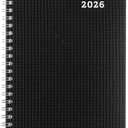 Blueline 2026 Timanager DuraFlex 5-Day Weekly/Monthly Planner, 13 Months, December 2025 to December 2026, Poly Cover, 9.0625" x 5.875", Black (C5910V.81T-26)