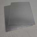 Silver Mirror Acrylic Sheets  2 Pack, 12x16Inches, 1/8 Inch Thick, Reflective Mirror Acrylic Ideal for Laser Cutting, DIY Crafts, and Home Decorations (30x40cm)