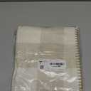 DecorUhome Summer Buffalo Plaid Check Throw Pillow Covers 18x18 Set of 2 Outdoor Linen Decorative Farmhouse Gingham Pillow Covers with Stitched Edge for Bed Couch Sofa, Cream White and Beige