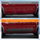 powoq Door Molding Trim Compatible with 2022 2023 2024 2025 2026 Nissan Frontier Body Side Molding All Weather Replacement for 2022 2023 2024 2025 2026 Nissan Frontier Accessories