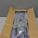 26 Bundles Lavender Fake Artificial Flowers, Faux Plastic Plants for Home Decor, Outdoors Wedding Kitchen Garden Patio Porch Window Box Office Table Centerpieces Indoor Outdoor Decorations (Grey Purple-26pcs)