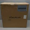 Cast Aluminum 24" Large Outdoor Post Light with 3" Pier Mount, Bronze Exterior Pathway Pole Lights Fixture with Seeded Glass 2 Pack Outside Garden Post Lamp Lantern Head for Driveway, Yard