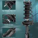 AUTOMUTO 2x Rear Strut Spring Assembly strut and shock FWD for 2002-2006 for Toyota Camry,2004-2006 for Lexus Es330, 2004-2006 for Toyota Solara