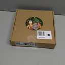 Christmas Garland with Light,Lighted Snowy Red Berries Holly Leaves Garland for Fireplace Mantle Indoor Outdoor Christmas Decoration 6.5FT Pre-lit Battery Operated Xmas String Lights 1 Pack