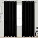 3 Black Curtain 72" x 33", 60" x 25"
