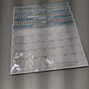 4 x Wall Calendar 2026-2027  Run Now to Jun 2027, 11 x 8.5 In, 20 Months Calendar, Small Monthly Calendar 2025-2027 Wall, with Thick Paper, Holidays, Julian Dates  Notes, Colorful Design