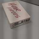 Hairro Human Hair Toppers For Women No Bang Middle Part Side Bangs Hair Clip Wispy Thin Short Wiglet Hairpieces 11 Inches 14g #02 Dark Brown