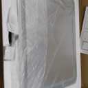 FENNIO Vanity Mirror with Lights 22''x17'' Makeup Mirror with Lights,Vanity Mirror Touch Screen with 3-Color Lighting,Dimmable,for Vanity Desk Tabletop (White)