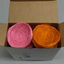 Yinkin 24 Pcs 2.4 Inch Easter Mini Bird Nest Decor Artificial Bird Nests for Crafts Small Decorative Easter Egg Holders Bulk, 6 Color for Spring Party Yard Garden Home DIY Basket, Fit Eggs Candy Gift