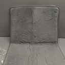 Genteele Memory Foam Bath Mat Non Slip Absorbent Super Cozy Velvet Bathroom Rug Carpet (20 inches X 32 inches, Grey)