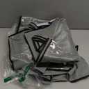 HOMESURE 8 Pack Large Strong Moving Bags with Zippers & Carrying Handles - Water-Resistant - Heavy Duty Storage Tote for Space Saving, Fold Flat, Alternative to Moving Box (Semi-Transparent)