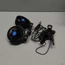 Car Fan Adjustable Dual Head 12V 360 Rotatable 4 Inches Car Clip Fan for Front/Rear Seat Passenger Car Essentials Cooler with Stepless Speed Regulation for Vehicle SUV, RV