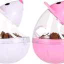 2Pcs Cat Treat Dispenser Toy, Mouse Shape Cat Interactive Toy and Food Dispenser for Pet Increases IQ Interactive & Food Dispensing