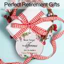 Retirement Ornament 2025, Retired Gifts for Women Man, Retirement Gifts for Nurse,Coworker,Teacher Ornament, 3inch Holiday Keepsake Retired Christmas Ornaments 2025