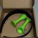 Green Ears Headband Costume 100% LIGHT-WEIGHT COSPLAY FOAM Adult Womens Mens Alien Halloween Costumes (One Size)