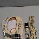 PUPTECK Adjustable Dog Harness Collar and Leash Set Step in No Pull Pet Harness for Small Medium Dogs Puppy and Cats Outdoor Walking Running, Soft Mesh Padded Reflective Vest Harnesses, Beige S (S (CHEST 14.5"-16"))