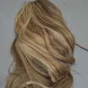 Belaved 22 Inch Ombre Blonde Lace Front Wig Human Hair 13"x6" Straight Highlight Lace Front Wig Human Hair #8T18/60 Ash Brown to Blonde HD Lace Closure Wigs for Women 180% Density Pre Plucked Hairline