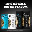 Wonderful Pistachios No Shells, Unsalted Nuts, 6 Ounce Resealable Bag, Protein Snacks, Gluten Free, Healthy Snack