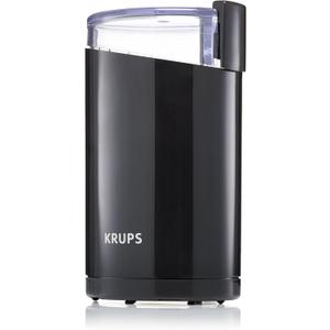 KRUPS Precision Electric Coffee Grinders, 3 oz Capacity, 200W Motor, Stainless Steel Blades for Uniform Grinding of Beans, Herb and Nuts, Coffee and Spice Grinder Electric, (Black)