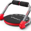 MERACH Ab Machine, Sit Up Exercise Equipment with 3 Adjustable Resistance Levels, Automatic Rebound Ab Crunch Machine for Core Workout, Ab Workout Equipment for Stomach