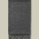 Utaly Large Winter Scarf for Women Men - 73"x17" Soft Warm Blanket Scarf Faux Cashmere Shawl Wrap with Tassels