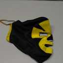 | Pro-Quality Wrestling Masks | Authentic Lucha Libre Costume - Adult Size | Mscaras de Luchador Made in Mexico (Black and Yellow) One size fits all