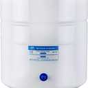 iSpring T55M 5.5 Gallon Residential Pre-Pressurized Water Storage Tank for Reverse Osmosis (RO) Systems , White