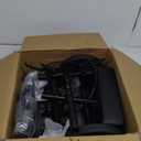 ELENKER Steerable Knee Walker Deluxe Medical Scooter for Foot Injuries Compact Crutches Alternative (Bright Black)