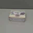 Peakeep Night Light Digital Alarm Clock Battery Operated with Indoor Temperature, Desk Small Clock (White)